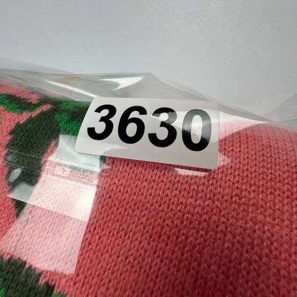 Talbots Sweater Womens 2X Pink Fruit Oranges Long Sleeve Preppy Resort Spring - Picture 11 of 11